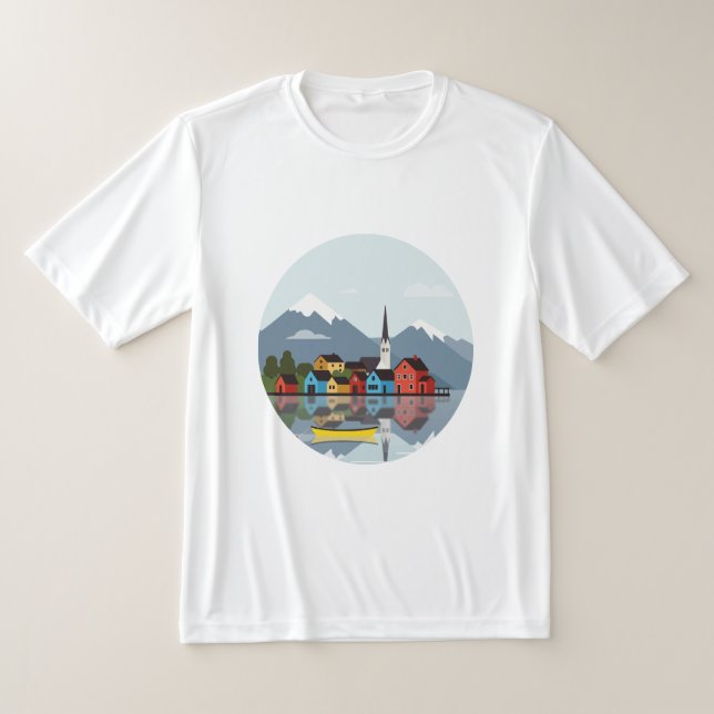 Camiseta Paisagem nórdica (Postura )