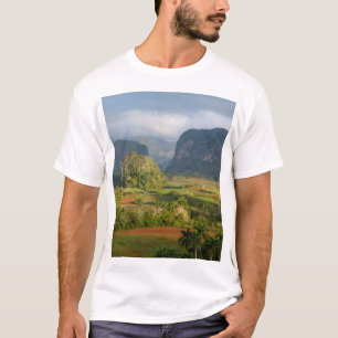 Camiseta Paisagem panorâmica do vale, Cuba