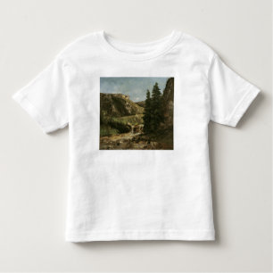 Camiseta Paisagem perto de Ornans, c.1858