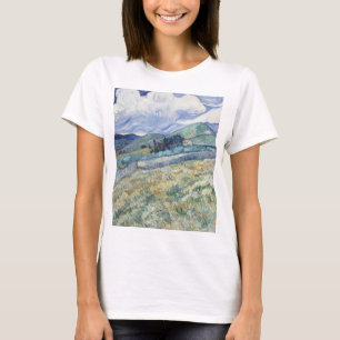 Camiseta Paisagem por trás do Santo Paul Vincent van Gogh