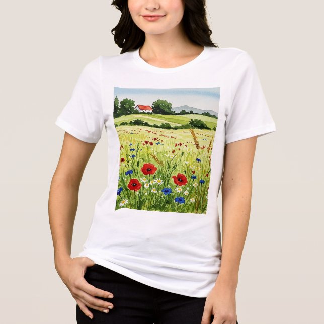 Camiseta Paisagem rural (Frente)