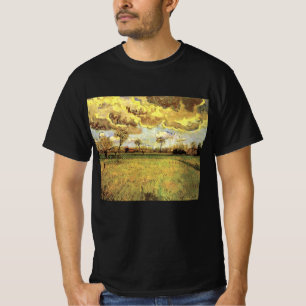 Camiseta Paisagem sob um céu tempestuoso por Vincent van Go