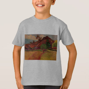 Camiseta Paisagem Tahitiana de Paul Gauguin (1893)