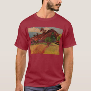 Camiseta Paisagem Tahitiana de Paul Gauguin (1893)