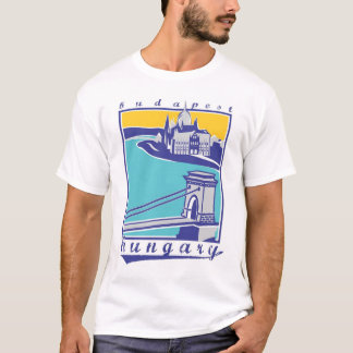 Camiseta Paisagem urbana Budapeste