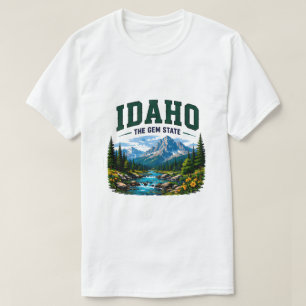Camiseta Paisagens Cênicas de Idaho
