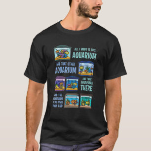 Camiseta Paisagismo Aquático Aquarista Aquário Mantenedor d