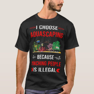 Camiseta Paisagismo Aquático Paisagista Aquático Aquascapin