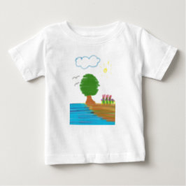 Camiseta paisaje