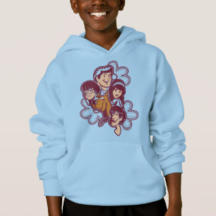 Camiseta Paisely Flower Scooby-Doo e a gangue