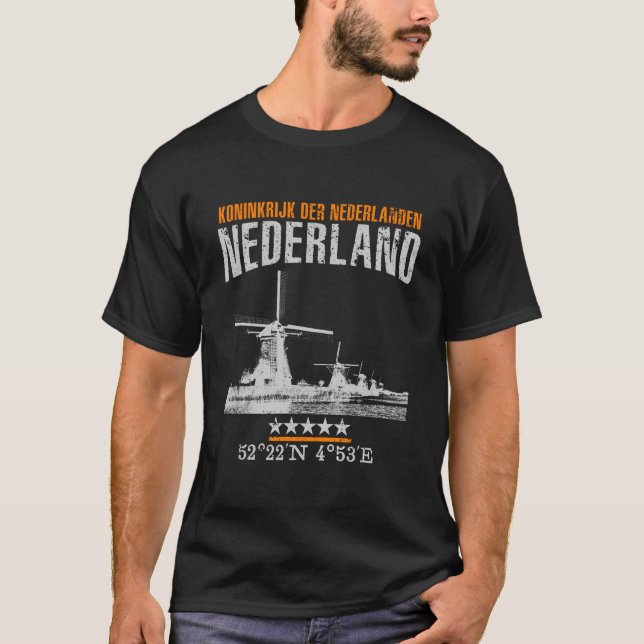 Camiseta Países Baixos (Frente)