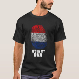 Camiseta Países Baixos é meu DNA