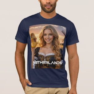 CAMISETA PAÍSES BAIXOS - HOLANDÊS