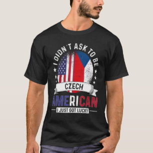 Camiseta Países Checos Americanos Sinalizam País do Orgulho