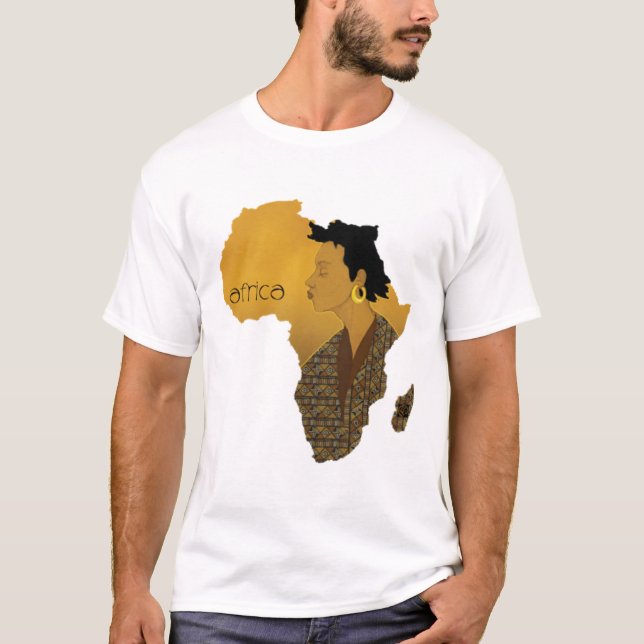 Camiseta países da união da áfrica (Frente)