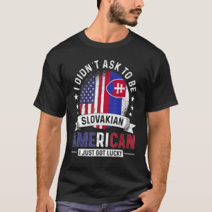 Camiseta Países eslovacos-americanos sinalizam orgulho na E
