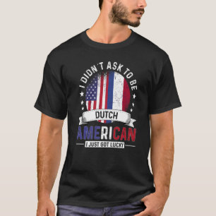 Camiseta Países Neerlandeses Americanos Sinalizam Orgulho H