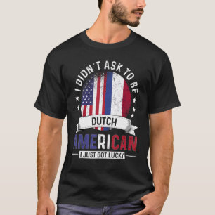 Camiseta Países Neerlandeses Americanos Sinalizam Orgulho H