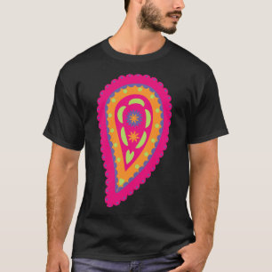 Camiseta Paisley Colorido