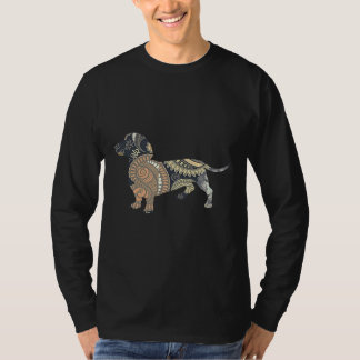 Camiseta Paisley Dachshund