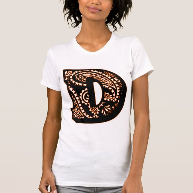 Camiseta Paisley Monograma - D (Frente)