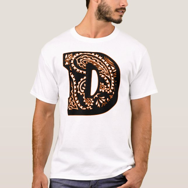 Camiseta Paisley Monograma - D (Frente)