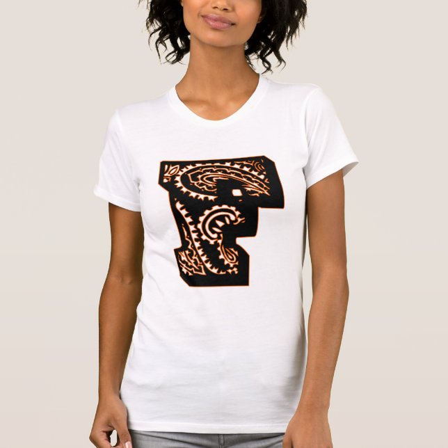 Camiseta Paisley Monograma - F (Frente)