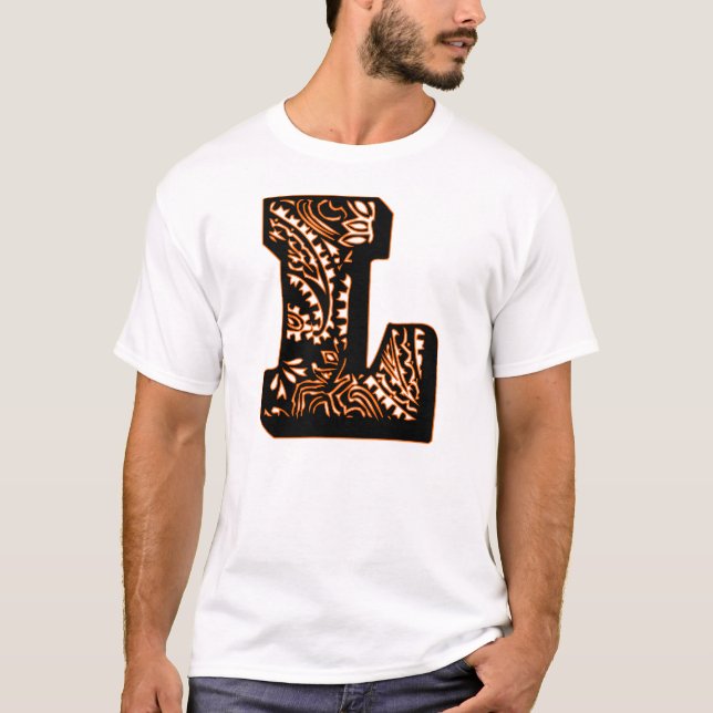 Camiseta Paisley Monograma - L (Frente)