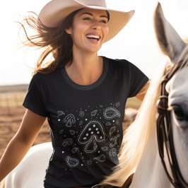 Camiseta Paisley Mushroom