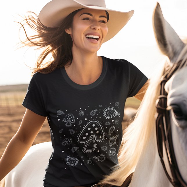 Camiseta Paisley Mushroom (Criador carregado)