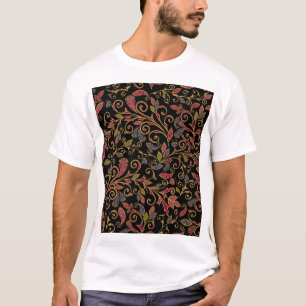 Camiseta Paisley Vegetable Vintage Blend