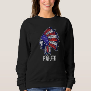 Camiseta Paiute Native Flag Pride Headdress