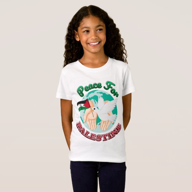 Camiseta paix-pour-palestina (Frente Completa)