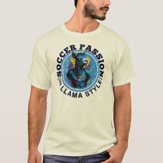 Camiseta Paixão de Futebol no estilo Llama, Futebol
