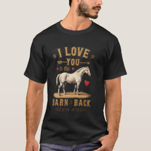Camiseta Paixão de Montar a Cavalo Ama Você do Celeiro e
