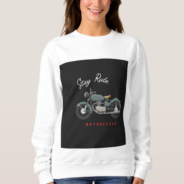 Camiseta Paixão de motocicleta (Frente)