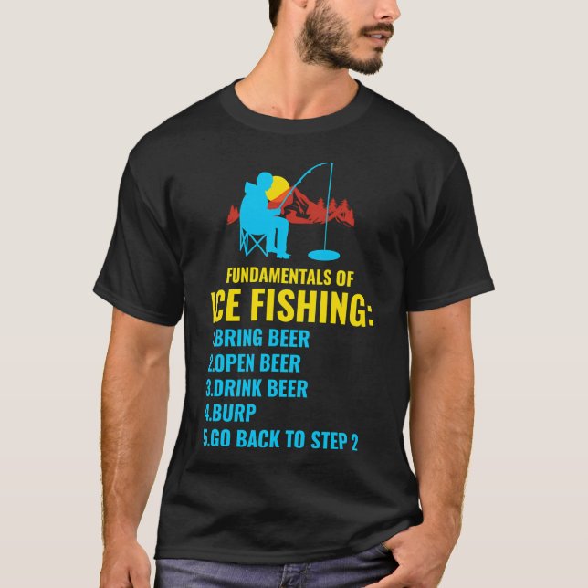 Camiseta Paixão pela Carpa de Pesca (Frente)