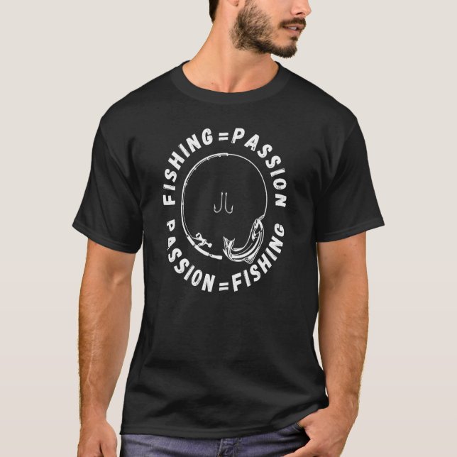 Camiseta Paixão pela Pesca (Frente)