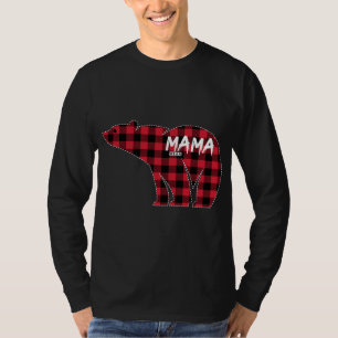 Camiseta Paja de Natal da Família de Combinação de Xadrezes