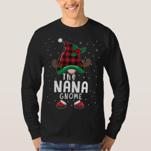 Camiseta Pajama Bu, a família de natal de Nana Gnomo