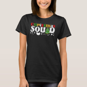 Camiseta Pajama da Família Santa Claus da Praça de Natal