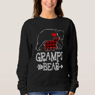 Camiseta Pajama da Xadrez de Natal do Vovô Bear Buffalo