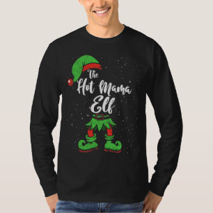 Camiseta Pajama de Natal da família de Elf Mating