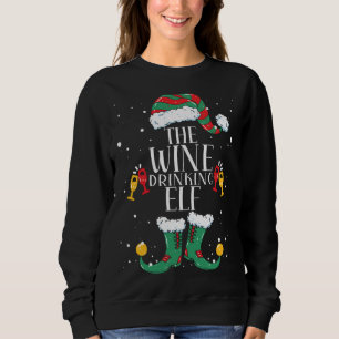 Camiseta Pajama de Natal da Família do Elf do Bebendo de Vi