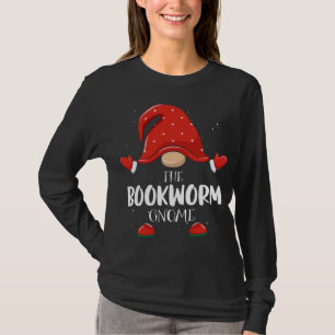 Camiseta Pajama de Natal da Família Gnome Match do Bookworm