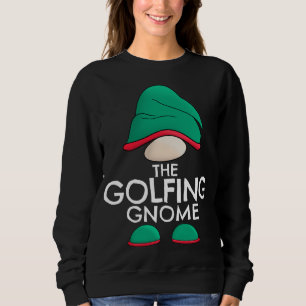 Camiseta Pajama de Natal da Família Golfing Gnomo