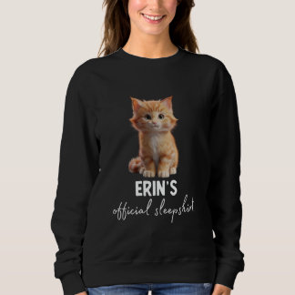 Camiseta Pajama Gato Oficial Do ERIN