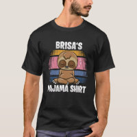 Pajama personalizado de Brisa dormindo