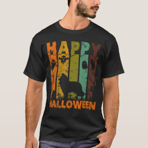 Camiseta Pajamas Matching Halloween Costume Retro Rough Col