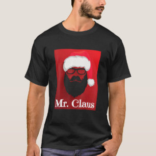 Camiseta Pajamas Mens Sr. E Sra. Claus Casais Correspondend